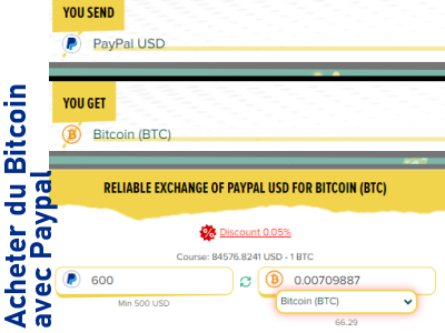 acheter bitcoin avec paypal