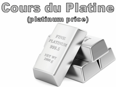 cours du platine