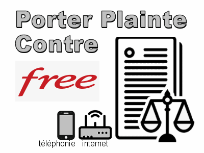 porter plainte contre free