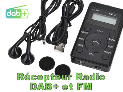 recepteur radio numerique DAB