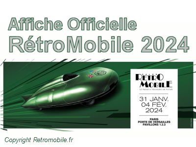 visite du salon Retromobile 2024